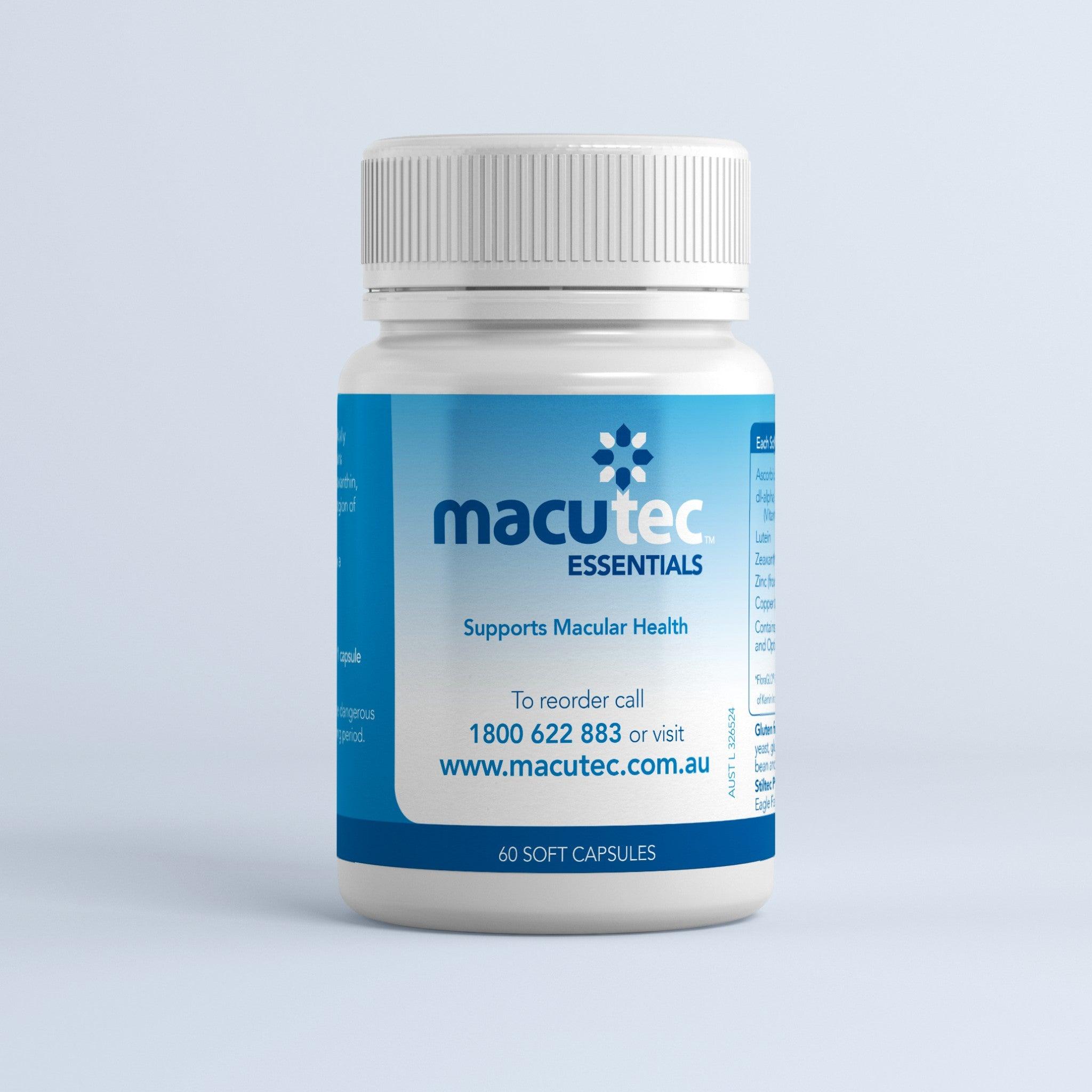 Macutec Essentials - Support Macular Health – Stiltec